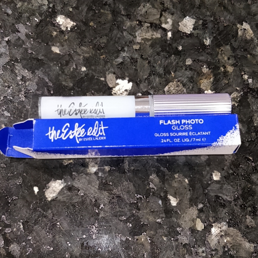 Estee Lauder flash photo gloss, NWT, white flash